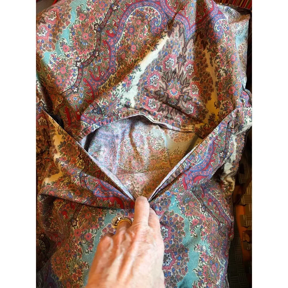 VTG Ralph Lauren Emerson Paisley Standard Pillow Shams Two(2)